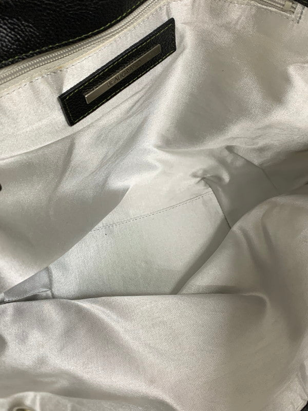 【中古品】【メンズ/レディース】 BEAUGRAND ボーグラン クロコ ダイル ナイロン トートバッグ 188-260709-hu-07-min カラー：ブラック 万代Net店