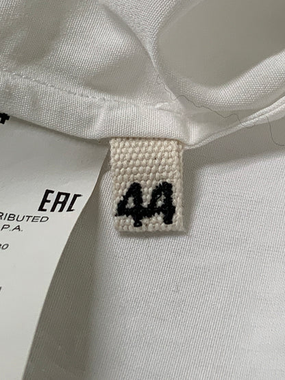 【中古品】【メンズ】 MARNI マルニ ストライプ切り替えシャツ メンズ トップス 長袖シャツ 141-260530-KS-29-min サイズ：44 カラー：ホワイト 万代Net店