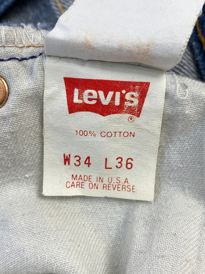 【中古品】【メンズ】 LEVI'S リーバイス 501-5900 バレンシア工場製 501XX DENIM PANT デニムパンツ ボトムス 157-260531-AS-61-min サイズ：W34L36 カラー：インディゴ 万代Net店