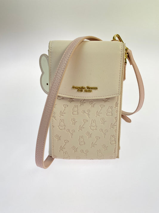 【中古品】【レディース】 SAMANTHA THAVASA サマンサタバサ ミッフィーコレクション スマホショルダー カバン パスケース付き 188-260603-em-33-min カラー：ライトピンク 万代Net店