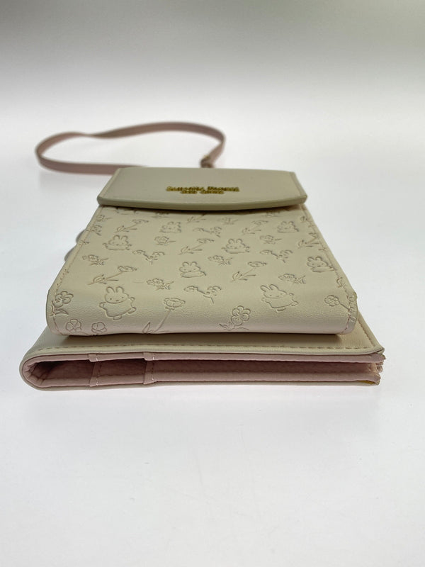 【中古品】【レディース】 SAMANTHA THAVASA サマンサタバサ ミッフィーコレクション スマホショルダー カバン パスケース付き 188-260603-em-33-min カラー：ライトピンク 万代Net店