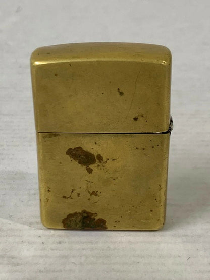【中古品】【メンズ/レディース】 ZIPPO ジッポ 1998年製 MARLBOROロデオカウボーイ ソリッドブラスオイルライター 喫煙具 206-240205-ab-21-min カラー：ゴールド 万代Net店