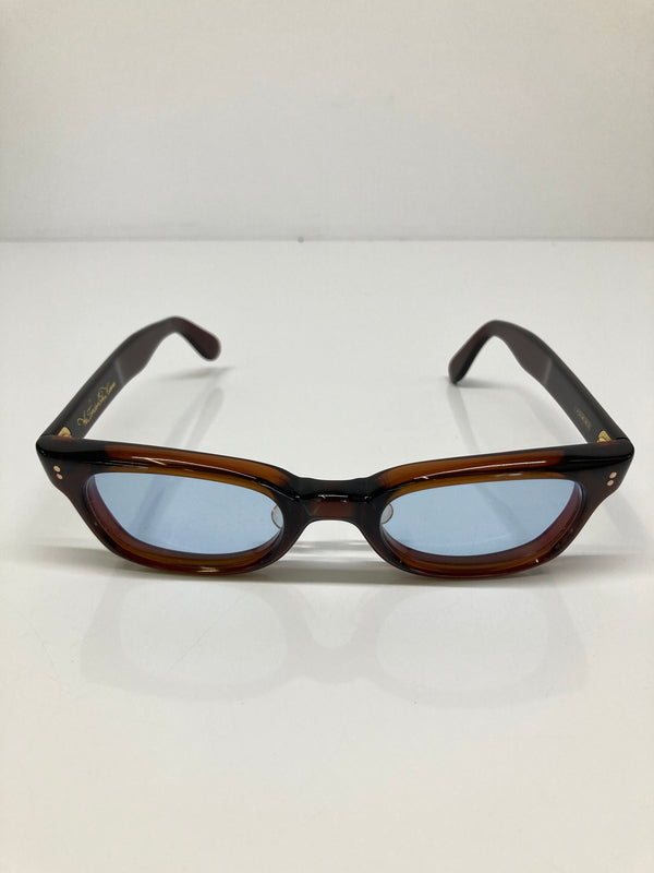【中古品】【メンズ】 TENDERLOIN テンダーロイン × 白山眼鏡店 別注 コラボ IN THE WIND インザウィンド ウェリントン型 眼鏡 サングラス アイウェア アクセサリー 203-260726-kk-16-hon サイズ：表記無し カラー：ブラウン 万代Net店