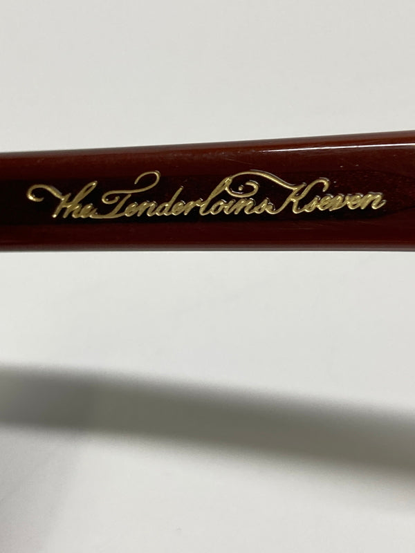 【中古品】【メンズ】 TENDERLOIN テンダーロイン × 白山眼鏡店 別注 コラボ IN THE WIND インザウィンド ウェリントン型 眼鏡 サングラス アイウェア アクセサリー 203-260726-kk-16-hon サイズ：表記無し カラー：ブラウン 万代Net店