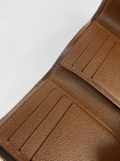 【中古品】【メンズ/レディース】 LOUIS VUITTON ルイ ヴィトン M62472 FY3250 モノグラム ポルトフォイユ ヴィクトリーヌ ウォレット サイフ 財布 179-260605-yn-01-min カラー：ブラウン系 万代Net店