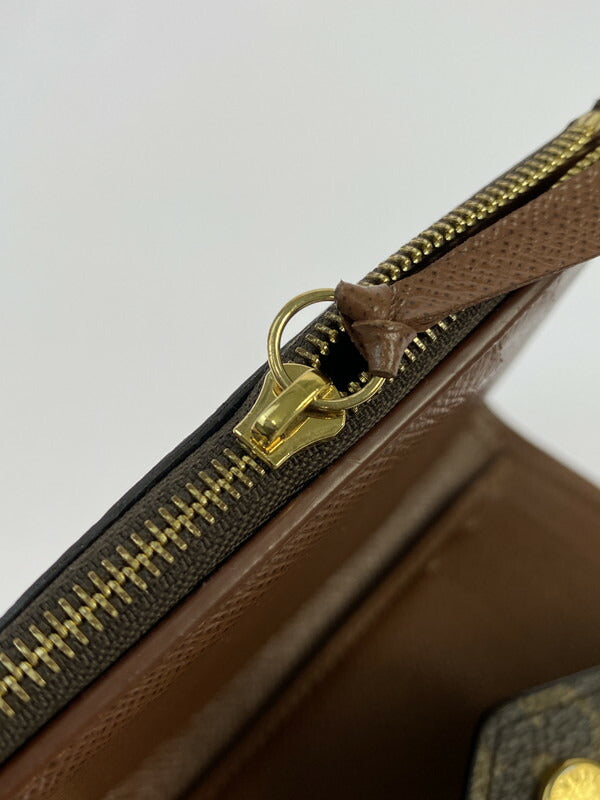 【中古品】【メンズ/レディース】 LOUIS VUITTON ルイ ヴィトン M62472 FY3250 モノグラム ポルトフォイユ ヴィクトリーヌ ウォレット サイフ 財布 179-260605-yn-01-min カラー：ブラウン系 万代Net店