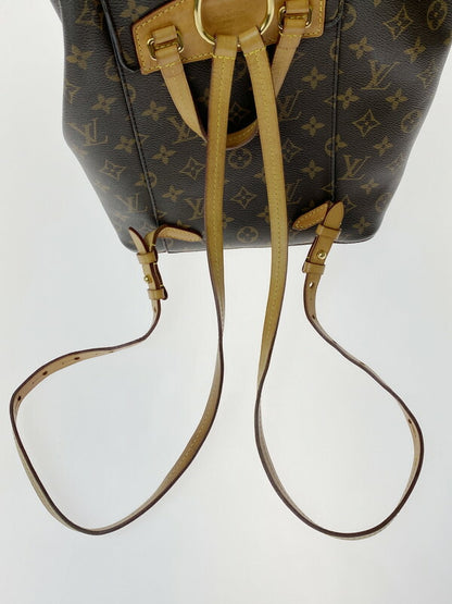 【中古品】【レディース】 LOUIS VUITTON ルイ ヴィトン モノグラム モンスリMM M43431 SP0138 リュック バッグ 鞄 179-260608-yn-01-min カラー：ブラウン系 万代Net店
