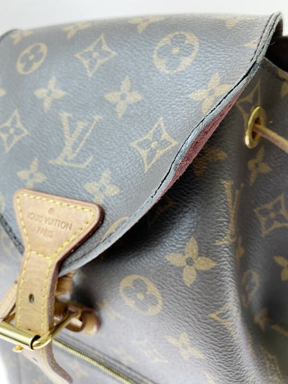 【中古品】【レディース】 LOUIS VUITTON ルイ ヴィトン モノグラム モンスリMM M43431 SP0138 リュック バッグ 鞄 179-260608-yn-01-min カラー：ブラウン系 万代Net店
