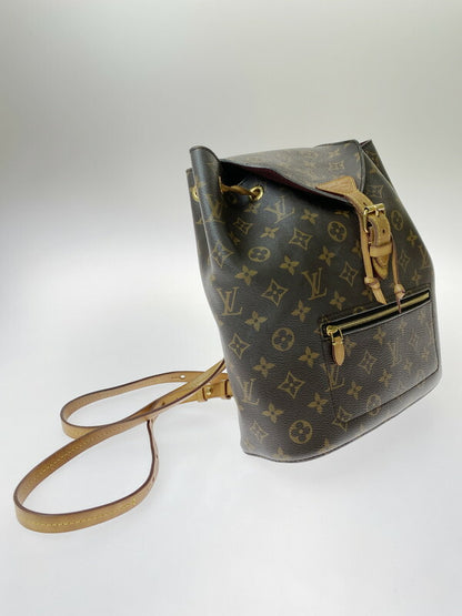 【中古品】【レディース】 LOUIS VUITTON ルイ ヴィトン モノグラム モンスリMM M43431 SP0138 リュック バッグ 鞄 179-260608-yn-01-min カラー：ブラウン系 万代Net店