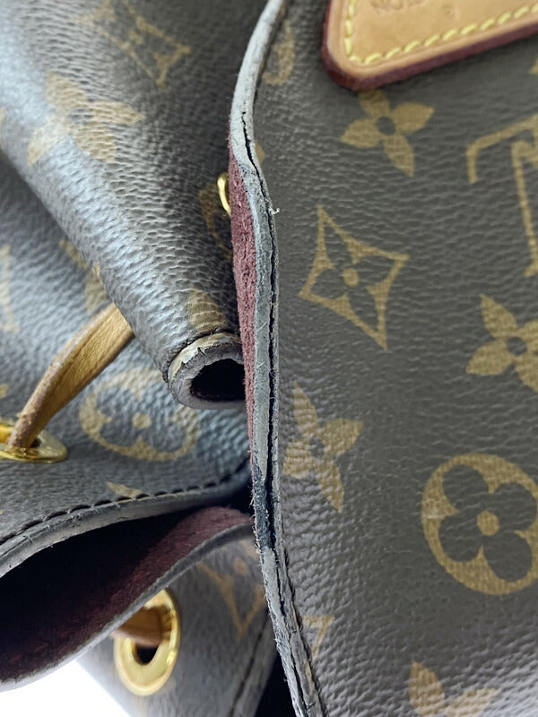 【中古品】【レディース】 LOUIS VUITTON ルイ ヴィトン モノグラム モンスリMM M43431 SP0138 リュック バッグ 鞄 179-260608-yn-01-min カラー：ブラウン系 万代Net店