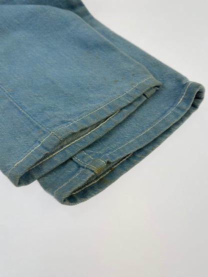 【現状渡し品】【メンズ】 LEE リー 60S-70S DENIM PANT デニムパンツ ボトムス ヴィンテージ 157-260531-AS-59-min サイズ：下記参照 カラー：ライトインディゴ 万代Net店