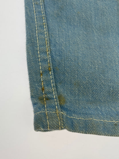 【現状渡し品】【メンズ】 LEE リー 60S-70S DENIM PANT デニムパンツ ボトムス ヴィンテージ 157-260531-AS-59-min サイズ：下記参照 カラー：ライトインディゴ 万代Net店