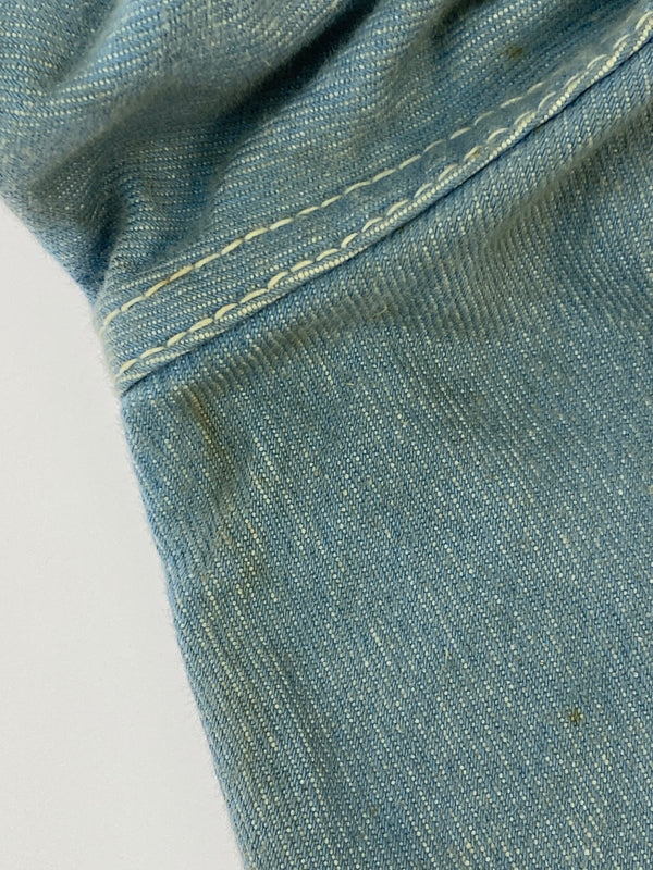 【現状渡し品】【メンズ】 LEE リー 60S-70S DENIM PANT デニムパンツ ボトムス ヴィンテージ 157-260531-AS-59-min サイズ：下記参照 カラー：ライトインディゴ 万代Net店