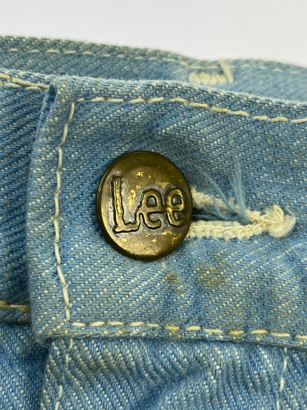 【現状渡し品】【メンズ】 LEE リー 60S-70S DENIM PANT デニムパンツ ボトムス ヴィンテージ 157-260531-AS-59-min サイズ：下記参照 カラー：ライトインディゴ 万代Net店