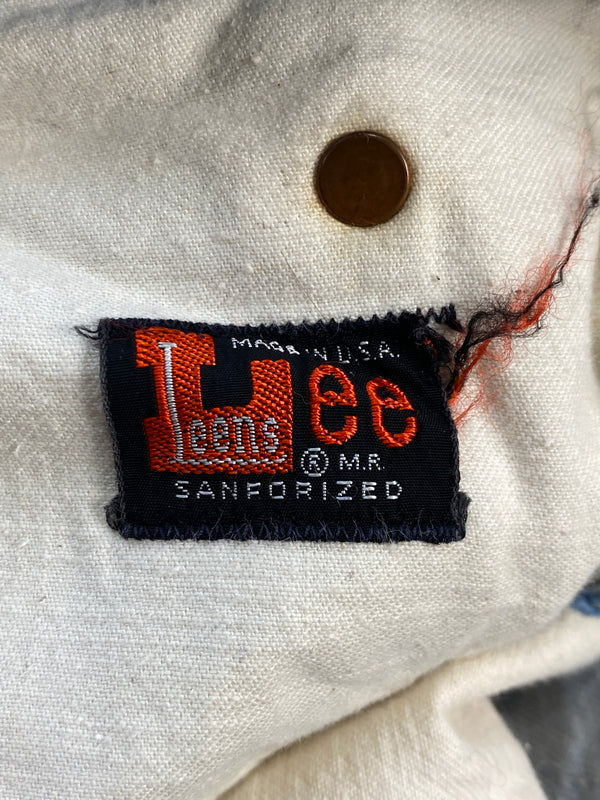 【現状渡し品】【メンズ】 LEE リー 60S-70S DENIM PANT デニムパンツ ボトムス ヴィンテージ 157-260531-AS-59-min サイズ：下記参照 カラー：ライトインディゴ 万代Net店