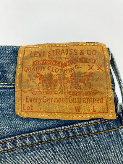 【中古品】【メンズ】 LEVI'S VINTAGE CLOTHING リーバイスビンテージクロージング 55501 "55年モデル復刻”501XX DENIM PANT デニムパンツ ボトムス 156-260531-AS-54-min サイズ：W34L36 カラー：ブルー 万代Net店