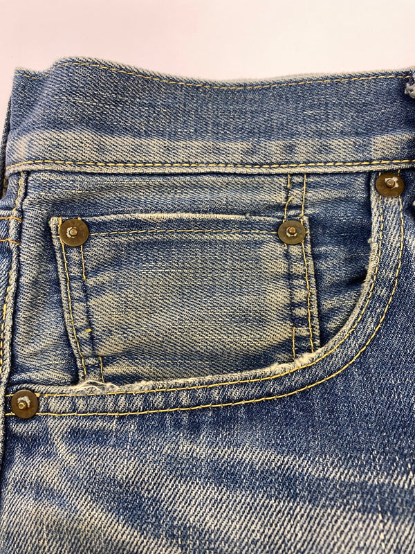 【中古品】【メンズ】 LEVI'S VINTAGE CLOTHING リーバイスビンテージクロージング 55501 "55年モデル復刻”501XX DENIM PANT デニムパンツ ボトムス 156-260531-AS-54-min サイズ：W34L36 カラー：ブルー 万代Net店