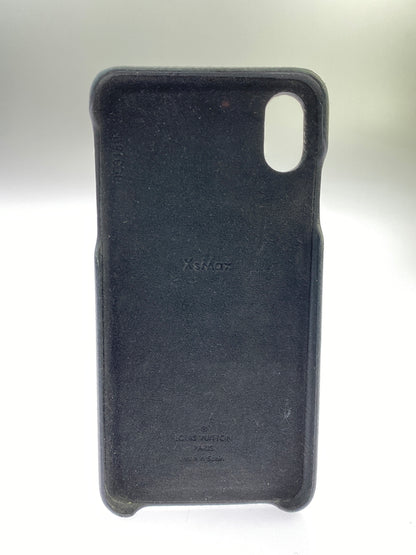 【中古品】【メンズ/レディース】 LOUIS VUITTON ルイ・ヴィトン モノグラム エクリプス IPHONE XS MAX用 スマホカバーケース M67428 BC3159 スマホケース スマートフォンケース 179-260713-KS-03-min カラー：ブラック 万代Net店