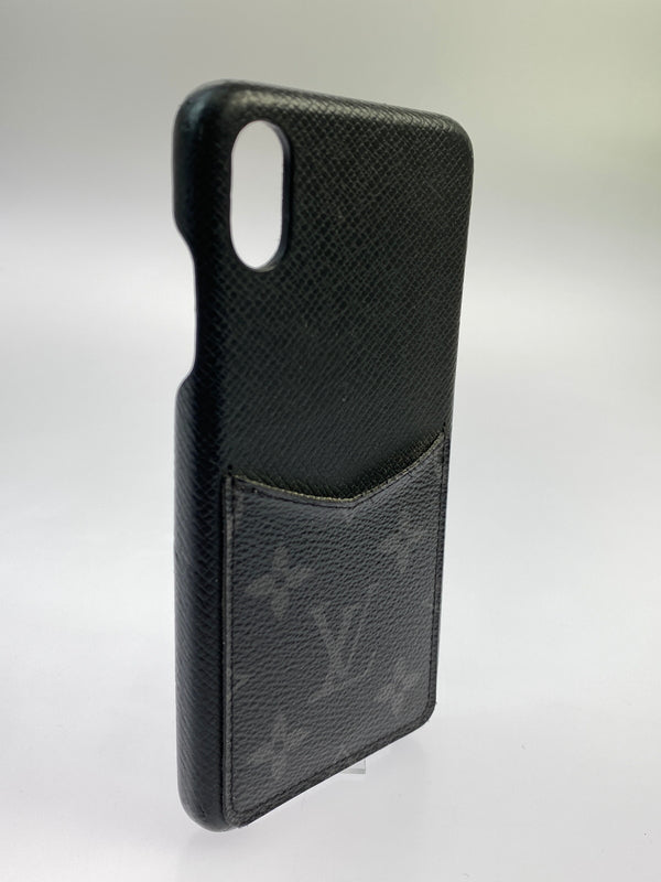 【中古品】【メンズ/レディース】 LOUIS VUITTON ルイ・ヴィトン モノグラム エクリプス IPHONE XS MAX用 スマホカバーケース M67428 BC3159 スマホケース スマートフォンケース 179-260713-KS-03-min カラー：ブラック 万代Net店
