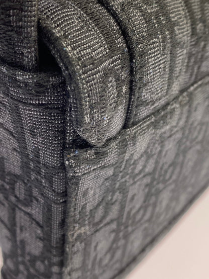 【中古品】【レディース】 DIOR ディオール Oblique Canvas Shoulder Bag ディオール 1WRCA360YJY オブリーク ショルダーバッグ カバン 鞄 180-260608-jt-01-min カラー：ブラック 万代Net店