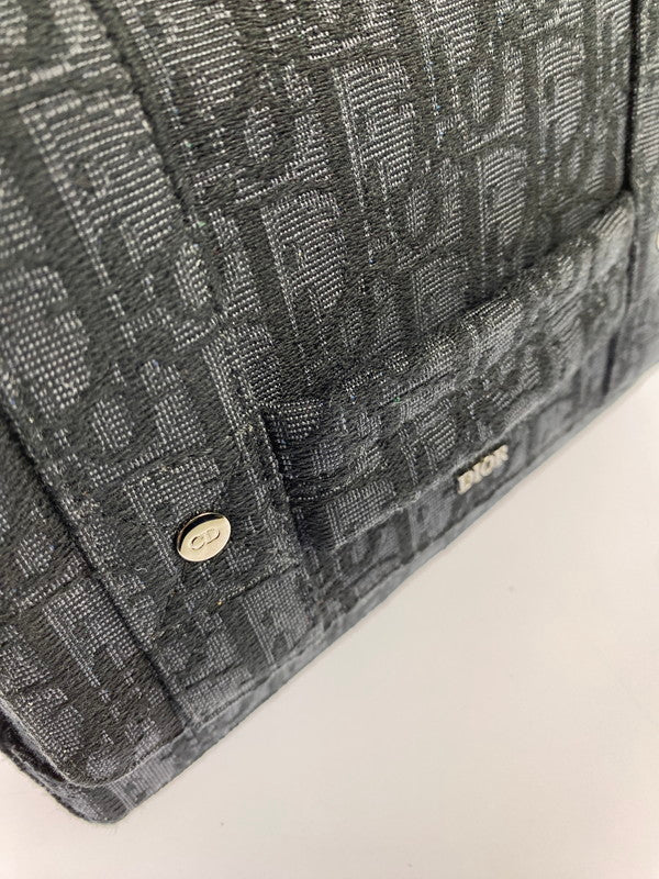 【中古品】【レディース】 DIOR ディオール Oblique Canvas Shoulder Bag ディオール 1WRCA360YJY オブリーク ショルダーバッグ カバン 鞄 180-260608-jt-01-min カラー：ブラック 万代Net店