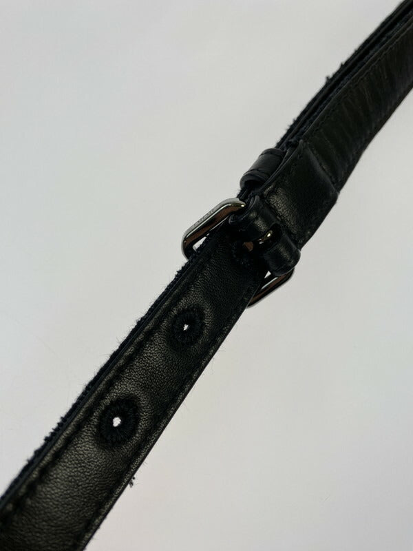 【中古品】【レディース】 DIOR ディオール Oblique Canvas Shoulder Bag ディオール 1WRCA360YJY オブリーク ショルダーバッグ カバン 鞄 180-260608-jt-01-min カラー：ブラック 万代Net店