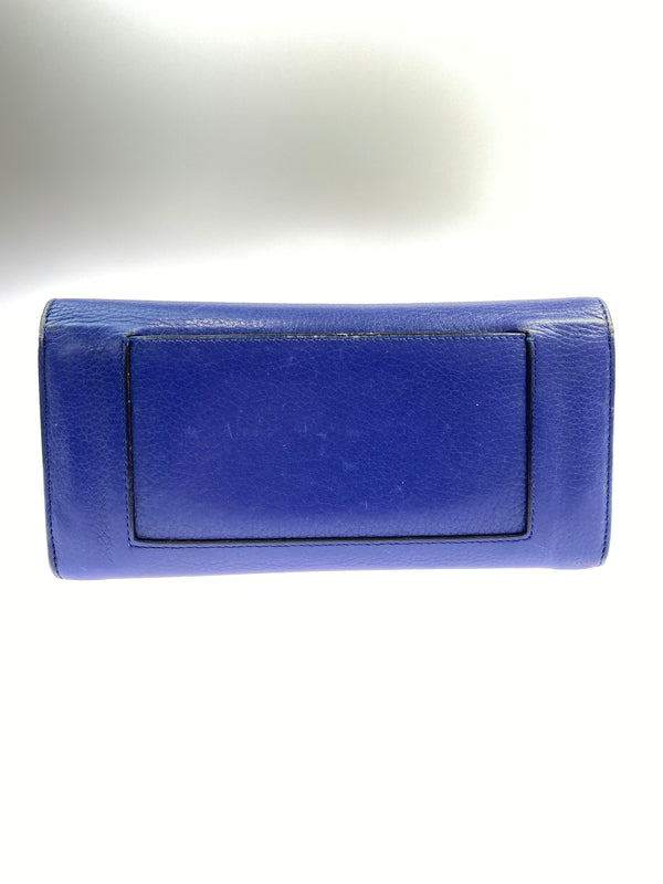 【中古品】【メンズ/レディース】 CELINE セリーヌ ラージフラップマルチファンクション 101673JFL.07IN 長財布 181-260713-KS-18-min カラー：インディゴ 万代Net店