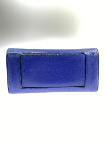 【中古品】【メンズ/レディース】 CELINE セリーヌ ラージフラップマルチファンクション 101673JFL.07IN 長財布 181-260713-KS-18-min カラー：インディゴ 万代Net店