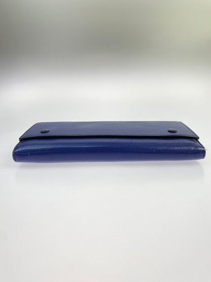 【中古品】【メンズ/レディース】 CELINE セリーヌ ラージフラップマルチファンクション 101673JFL.07IN 長財布 181-260713-KS-18-min カラー：インディゴ 万代Net店