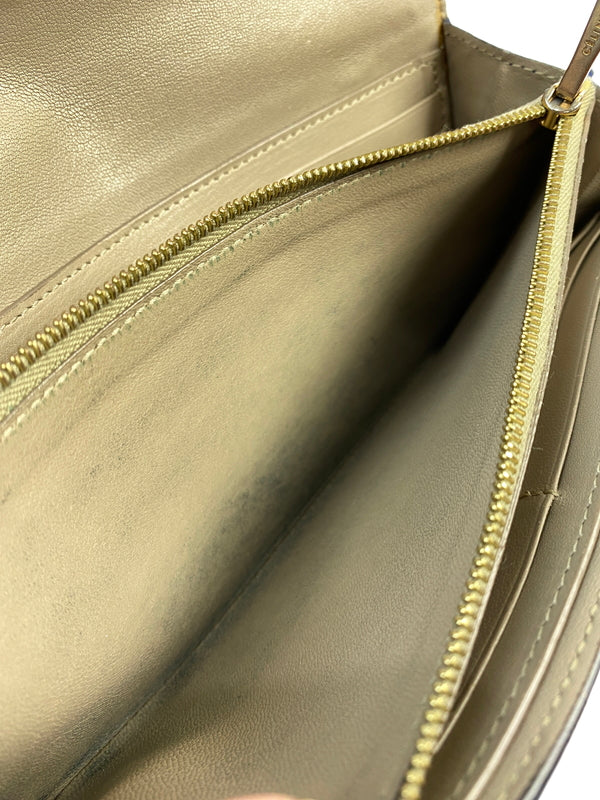 【中古品】【メンズ/レディース】 CELINE セリーヌ ラージフラップマルチファンクション 101673JFL.07IN 長財布 181-260713-KS-18-min カラー：インディゴ 万代Net店