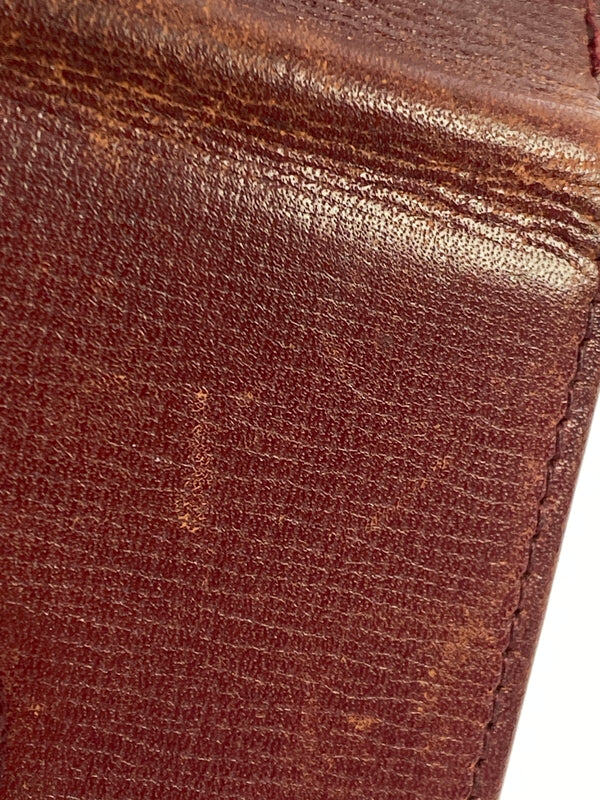 【現状渡し品】【メンズ/レディース】 CARTIER カルティエ マストライン コインケース コインパース 181-260713-KS-16-min カラー：ボルドー 万代Net店