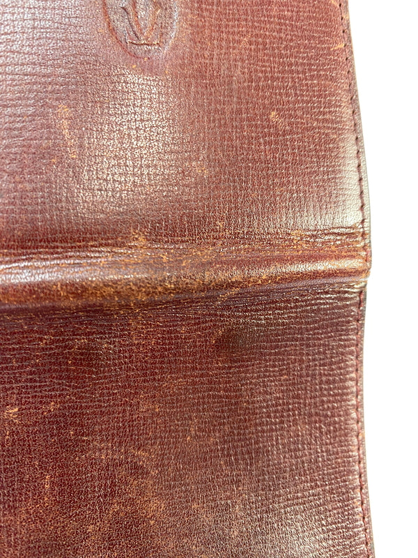 【現状渡し品】【メンズ/レディース】 CARTIER カルティエ マストライン コインケース コインパース 181-260713-KS-16-min カラー：ボルドー 万代Net店