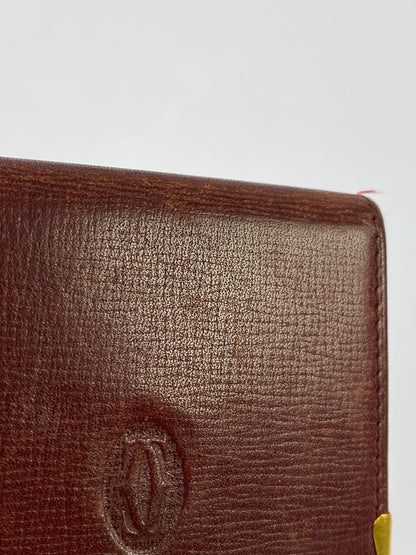【現状渡し品】【メンズ/レディース】 CARTIER カルティエ マストライン コインケース コインパース 181-260713-KS-16-min カラー：ボルドー 万代Net店