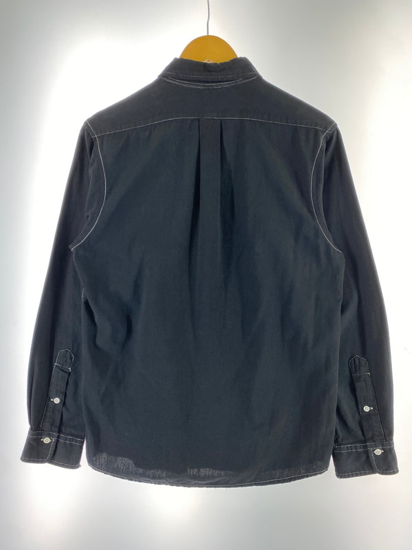 【中古品】【メンズ】 RALPH LAUREN ラルフローレン 後染め COTTON SHIRT 長袖シャツ ロングスリーブ 146-260718-AS-62-min サイズ：XL カラー：ブラック 万代Net店