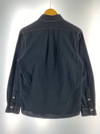 【中古品】【メンズ】 RALPH LAUREN ラルフローレン 後染め COTTON SHIRT 長袖シャツ ロングスリーブ 146-260718-AS-62-min サイズ：XL カラー：ブラック 万代Net店