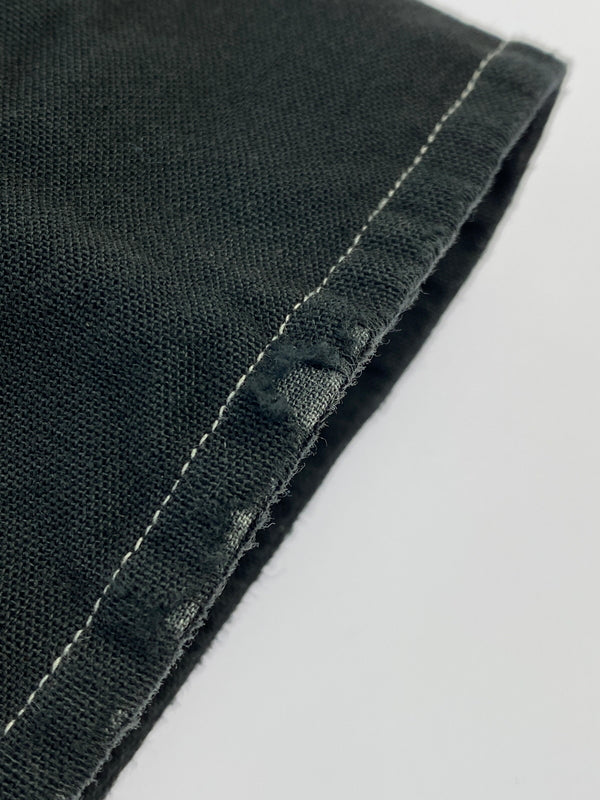 【中古品】【メンズ】 RALPH LAUREN ラルフローレン 後染め COTTON SHIRT 長袖シャツ ロングスリーブ 146-260718-AS-62-min サイズ：XL カラー：ブラック 万代Net店