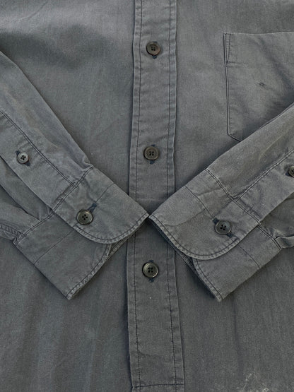 【中古品】【メンズ】 COMOLI コモリ M01-02002 18SS バンドカラーシャツ 長袖シャツ ロングスリーブ 140-260604-AS-18-min カラー：グレー 万代Net店