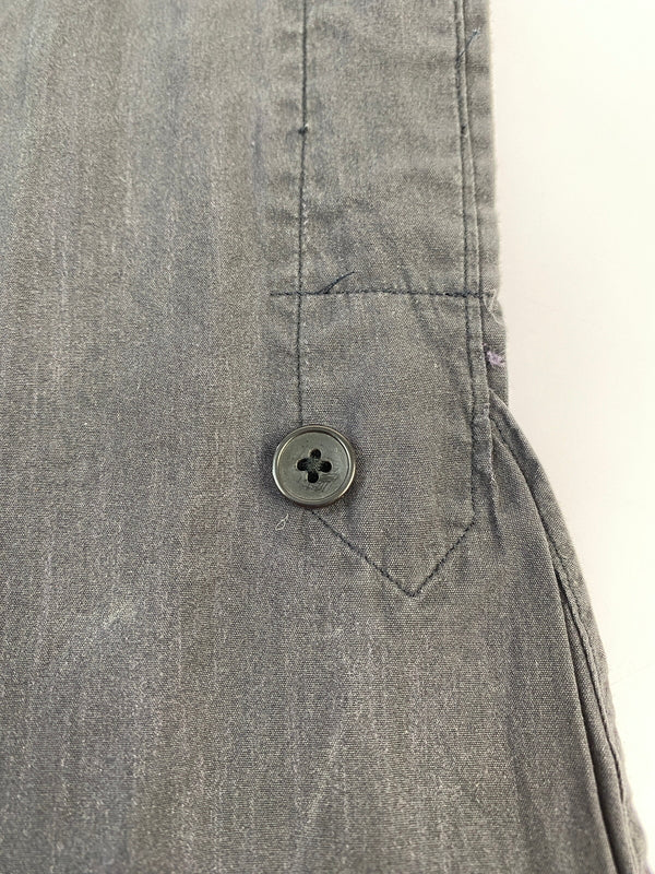 【中古品】【メンズ】 COMOLI コモリ M01-02002 18SS バンドカラーシャツ 長袖シャツ ロングスリーブ 140-260604-AS-18-min カラー：グレー 万代Net店