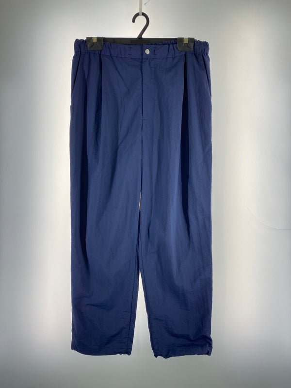 【中古品】【メンズ】 NANGA ナンガ N2600-1D133A NYLON TUSSER TRACK PANTS ナイロン トラックパンツ ボトムス 155-260531-AS-51-min サイズ：L カラー：ネイビー 万代Net店