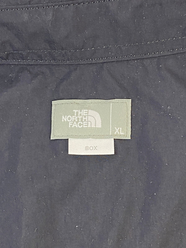 【中古品】【メンズ】 THE NORTH FACE ザ・ノースフェイス NR22331 S S NUPTSE SHIRT ヌプシシャツ 半袖シャツ 144-260531-AS-43-min サイズ：XL カラー：ブラックーオリーブグリーン 万代Net店