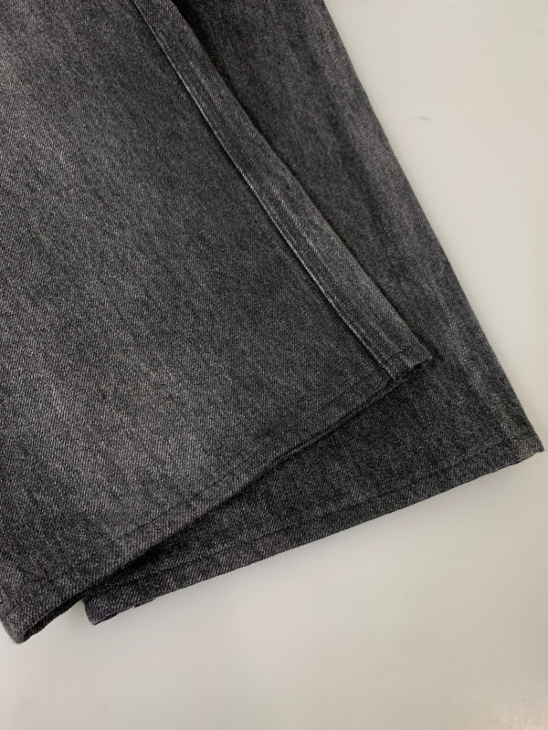 【中古品】【メンズ】 AURALEE オーラリー SELVEDGE FADED HEAVY DENIM PAINTER PANTS A24AP01DH セルビッジ フェイデッド ヘビー デニム ペインターパンツ メンズ 151-260530-KS-34-min サイズ：3 カラー：ブラック 万代Net店