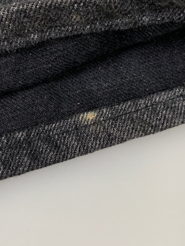 【中古品】【メンズ】 AURALEE オーラリー SELVEDGE FADED HEAVY DENIM PAINTER PANTS A24AP01DH セルビッジ フェイデッド ヘビー デニム ペインターパンツ メンズ 151-260530-KS-34-min サイズ：3 カラー：ブラック 万代Net店
