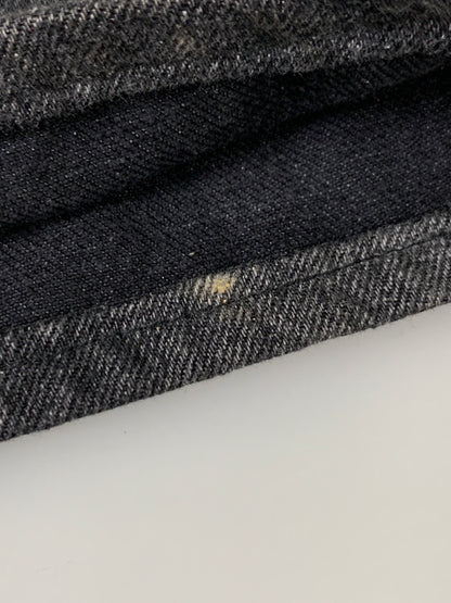 【中古品】【メンズ】 AURALEE オーラリー SELVEDGE FADED HEAVY DENIM PAINTER PANTS A24AP01DH セルビッジ フェイデッド ヘビー デニム ペインターパンツ メンズ 151-260530-KS-34-min サイズ：3 カラー：ブラック 万代Net店