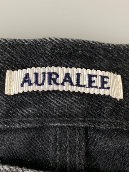 【中古品】【メンズ】 AURALEE オーラリー SELVEDGE FADED HEAVY DENIM PAINTER PANTS A24AP01DH セルビッジ フェイデッド ヘビー デニム ペインターパンツ メンズ 151-260530-KS-34-min サイズ：3 カラー：ブラック 万代Net店