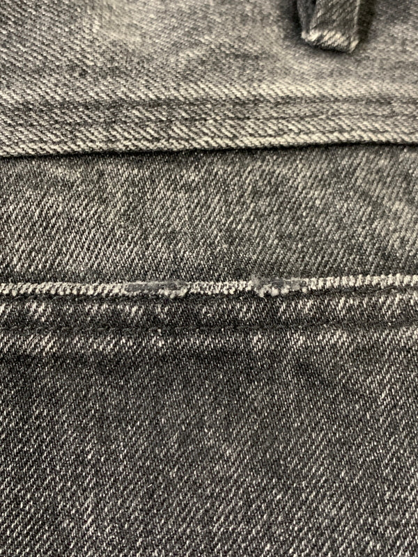 【中古品】【メンズ】 AURALEE オーラリー SELVEDGE FADED HEAVY DENIM PAINTER PANTS A24AP01DH セルビッジ フェイデッド ヘビー デニム ペインターパンツ メンズ 151-260530-KS-34-min サイズ：3 カラー：ブラック 万代Net店