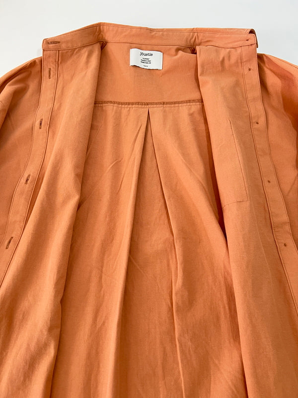 【中古品】【レディース】 jouetie ジュエティ L/S OVER SHIRT 082120401401-01 ロングスリーブ オーバーシャツ 長袖 トップス 178-260620-kk-24-hon サイズ：M カラー：ブラウン系 万代Net店