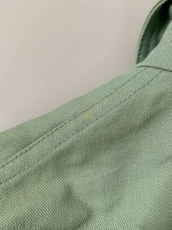 【中古品】【メンズ】 CHRISTIAN DIOR クリスチャン ディオール 00'S ガリアーノ期 J'ADORE DENIM JACKET 2000年代 ジャドール デニムジャケット 141-260530-KS-24-min サイズ：F38 カラー：グリーン系 万代Net店
