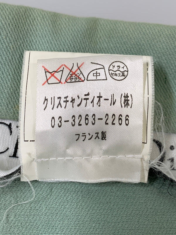 【中古品】【メンズ】 CHRISTIAN DIOR クリスチャン ディオール 00'S ガリアーノ期 J'ADORE DENIM JACKET 2000年代 ジャドール デニムジャケット 141-260530-KS-24-min サイズ：F38 カラー：グリーン系 万代Net店