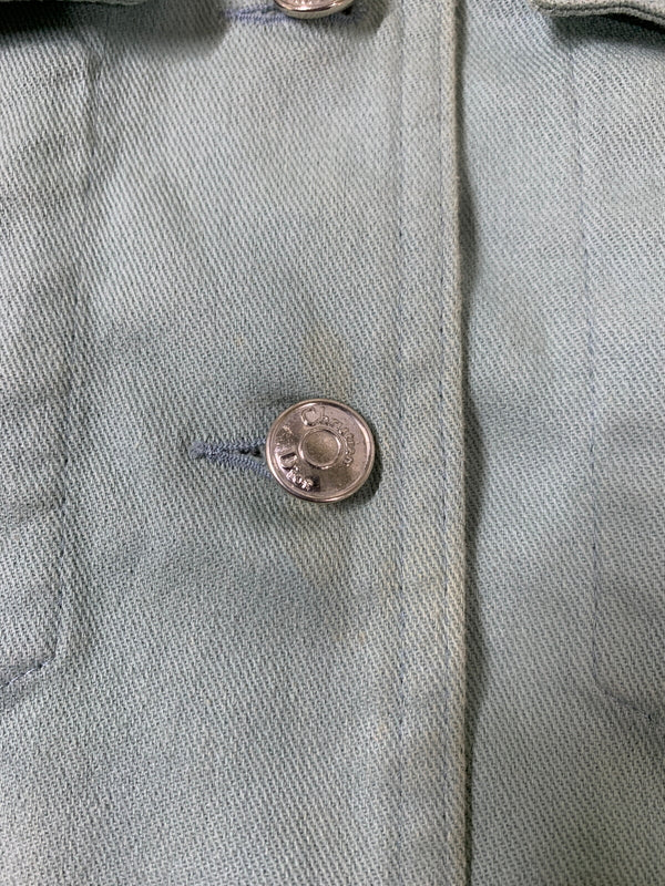 【中古品】【メンズ】 CHRISTIAN DIOR クリスチャン ディオール 00'S ガリアーノ期 J'ADORE DENIM JACKET 2000年代 ジャドール デニムジャケット 141-260530-KS-24-min サイズ：F38 カラー：グリーン系 万代Net店