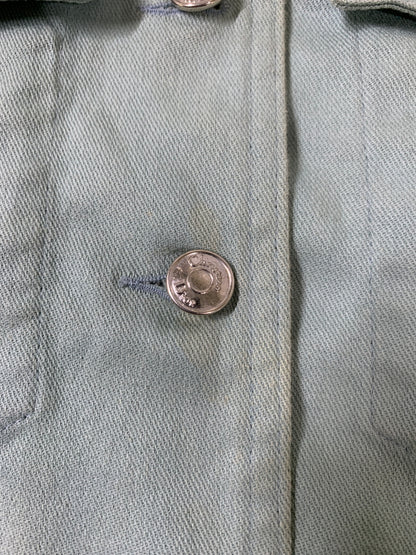 【中古品】【メンズ】 CHRISTIAN DIOR クリスチャン ディオール 00'S ガリアーノ期 J'ADORE DENIM JACKET 2000年代 ジャドール デニムジャケット 141-260530-KS-24-min サイズ：F38 カラー：グリーン系 万代Net店